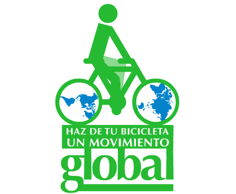 Logotipo del congreso nacional de ciclismo urbano de Guadalajara