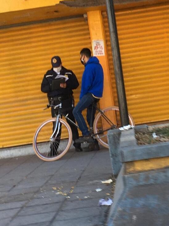 Acoso a ciclistas reportado en León Guanajuato.