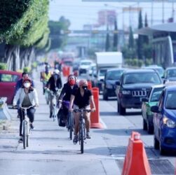 Acoso a ciclistas en León