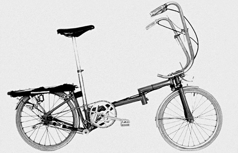 Prototipo de la bicicleta Brompton