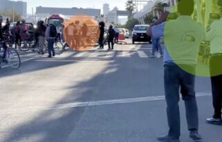 Golpean a ciclistas que exigían seguridad vial en Puebla